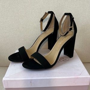 • NEW Black Block Heels •